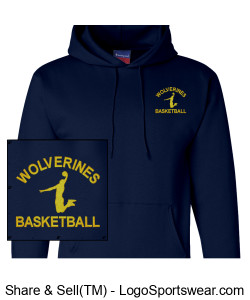 Original Wolverines Hoodie Design Zoom